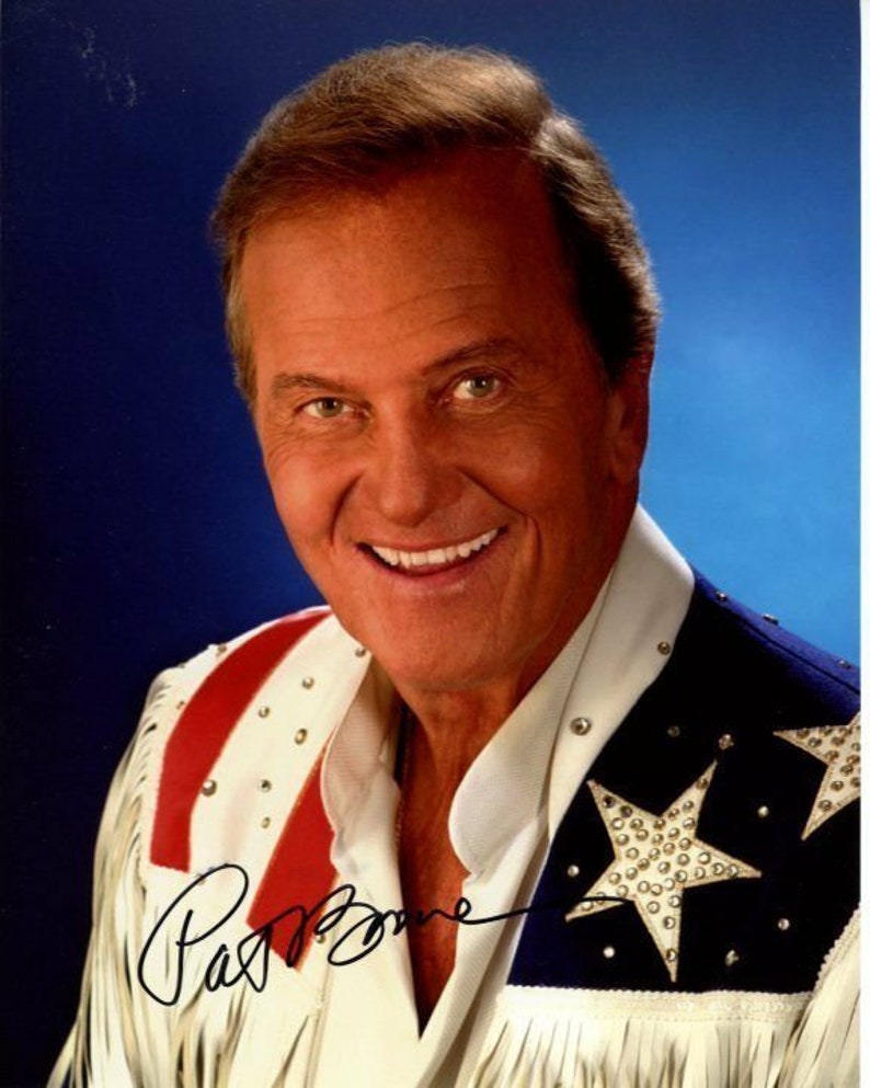 Pat boone signed autographed Photo Poster painting