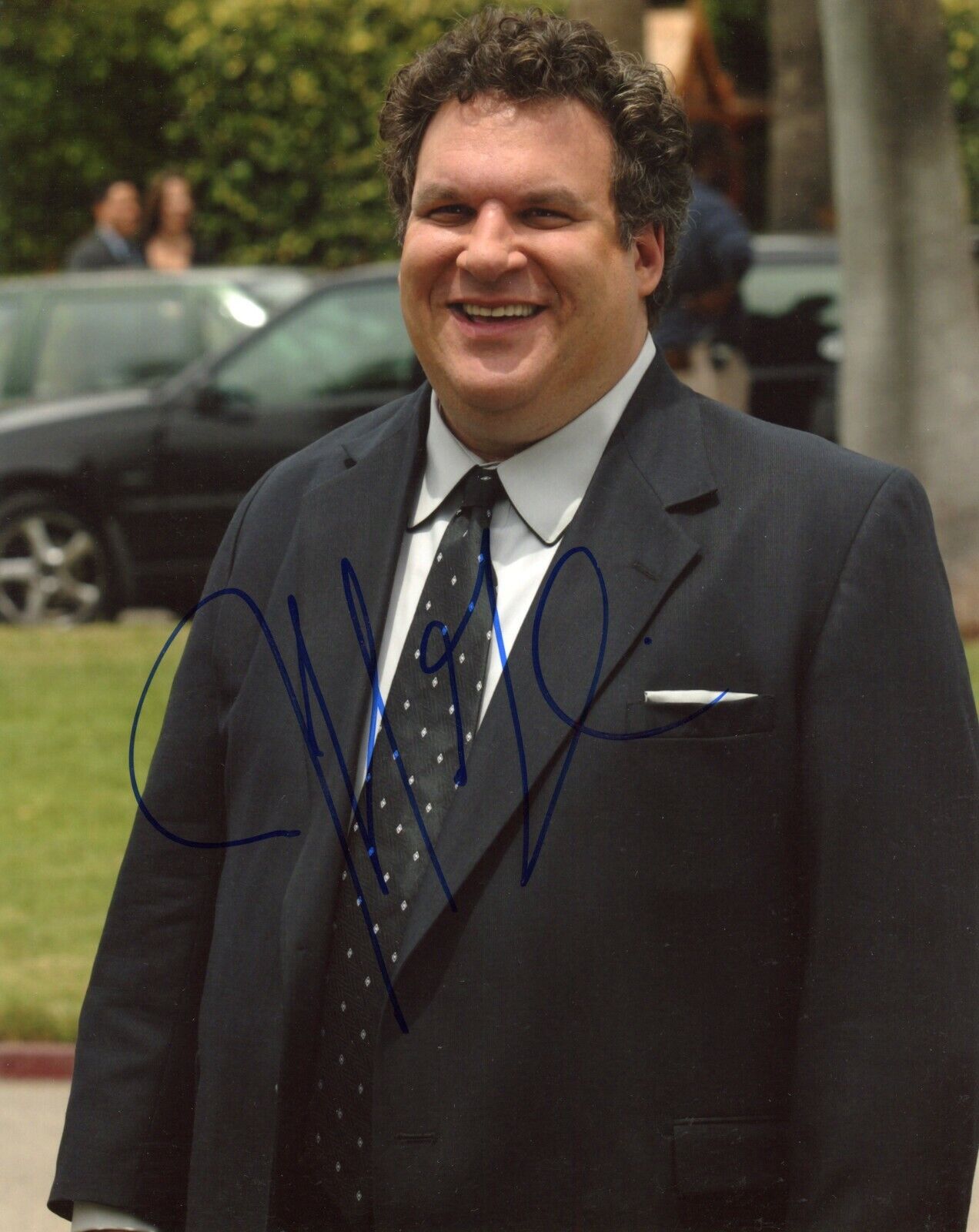 ~~ JEFF GARLIN Authentic Hand-Signed ~CURB YOUR ENTHUSIASM~ 8x10 Photo Poster painting B~~