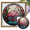 Flamingo - 11CT Stamped Cross Stitch 40*40cm/15.75*15.75in
