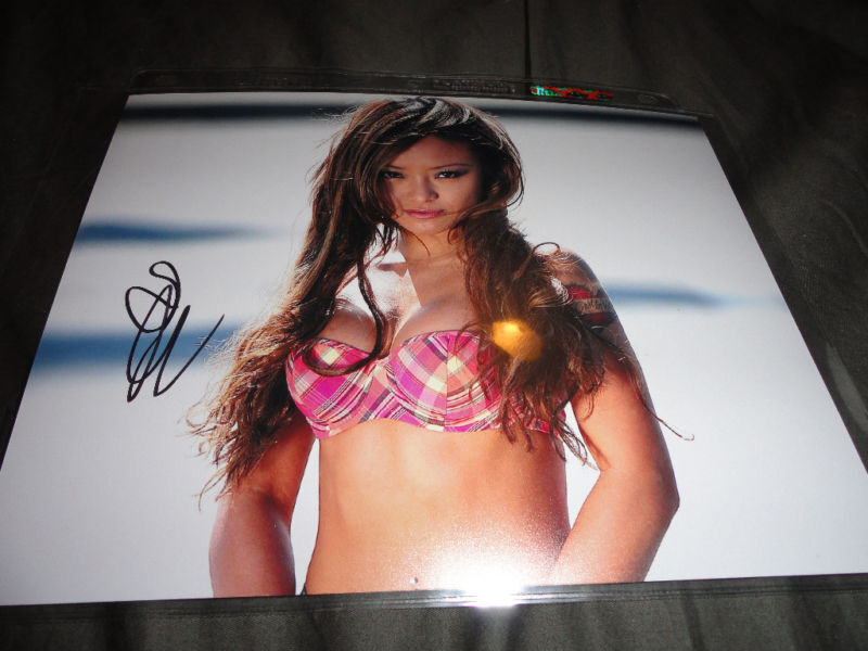 Sexy Tila Tequila Signed Autographed 8x10 Photo Poster painting COA