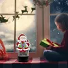 DIY Diamond Painting 7 Color Night Light Lamp Home Decoration Ornament Gift Kit(Santa Claus)