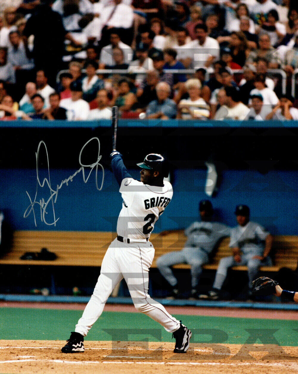 Ken Griffey Jr. o Seattle Mariners Signed 8x10 autographed Photo Poster painting Reprint