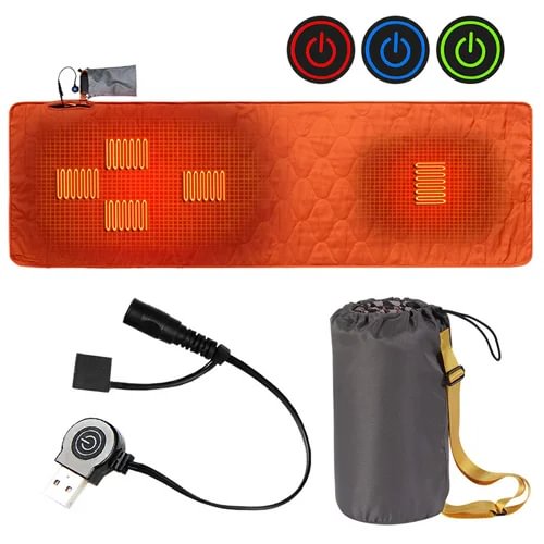 Heated Blanket----Winter Tent Sleeping Bag Heating Pad Outdoor USB Smart Heating Pad