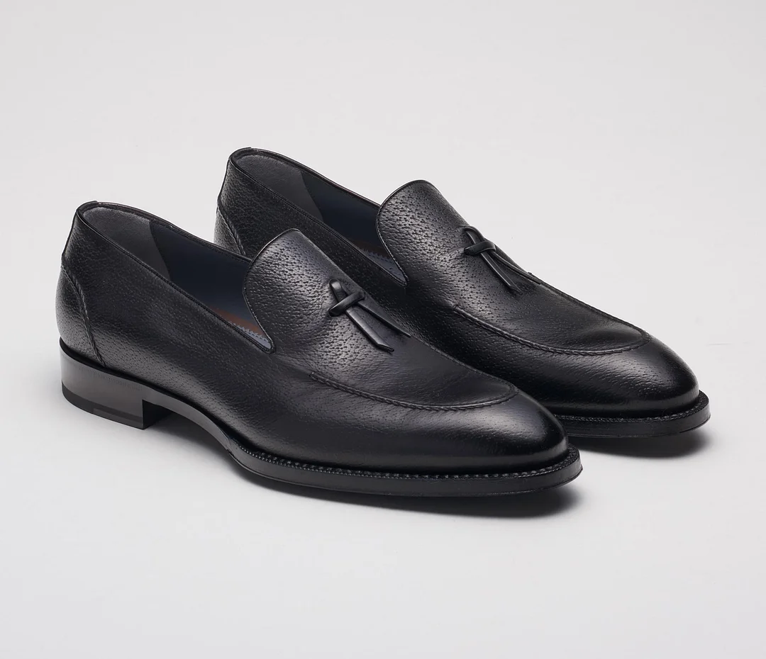 The Livorno Men's Loafers Black