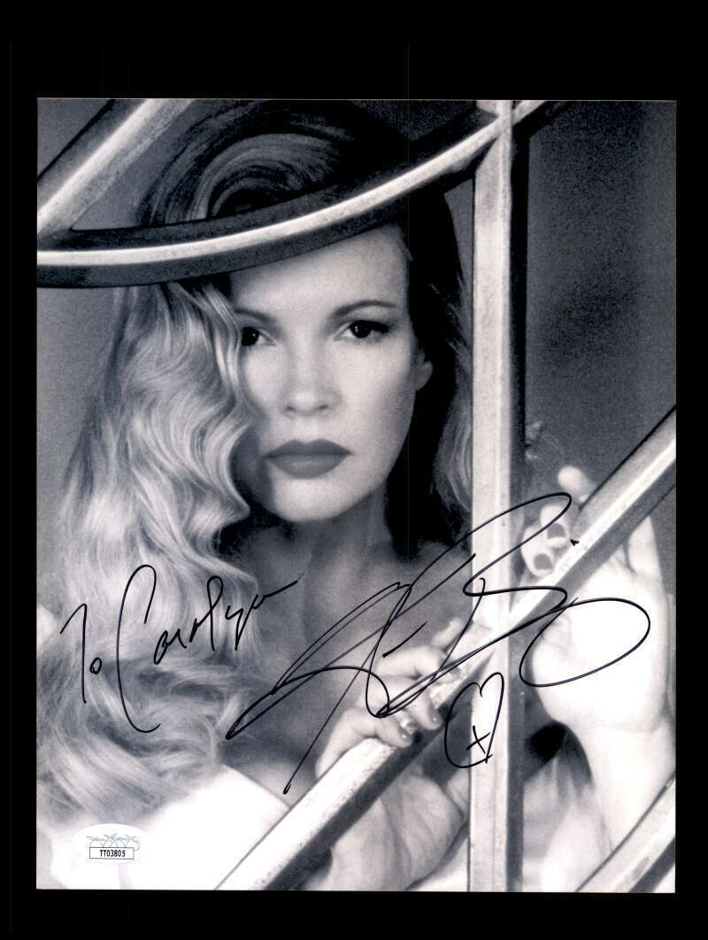 Kim Basinger JSA Cert Signed 8x10 Photo Poster painting Autograph