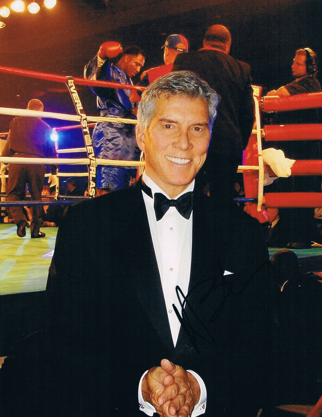 Michael Buffer genuine autograph 6x8