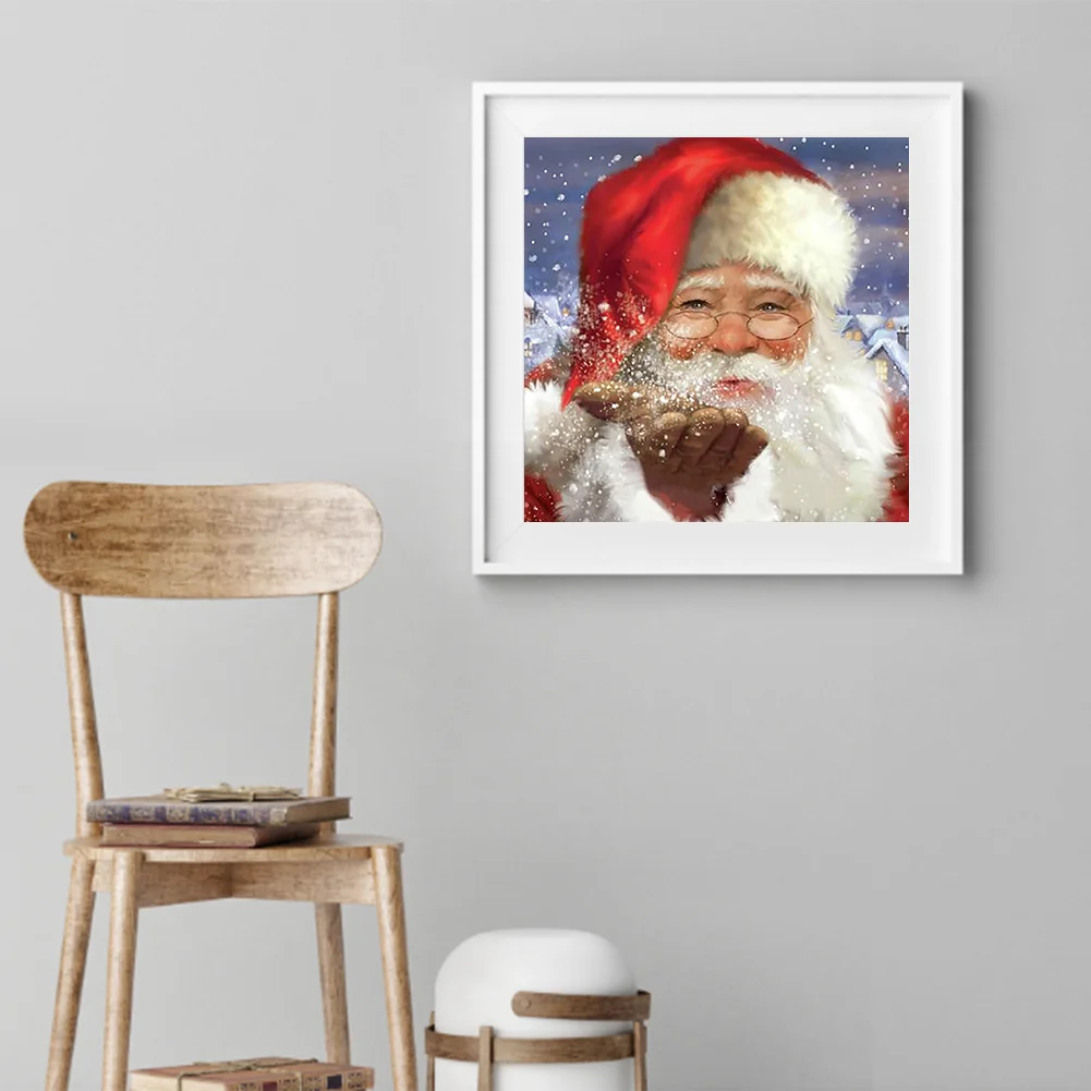 Diamond Painting - Full Round Drill - Santa(30*30cm)