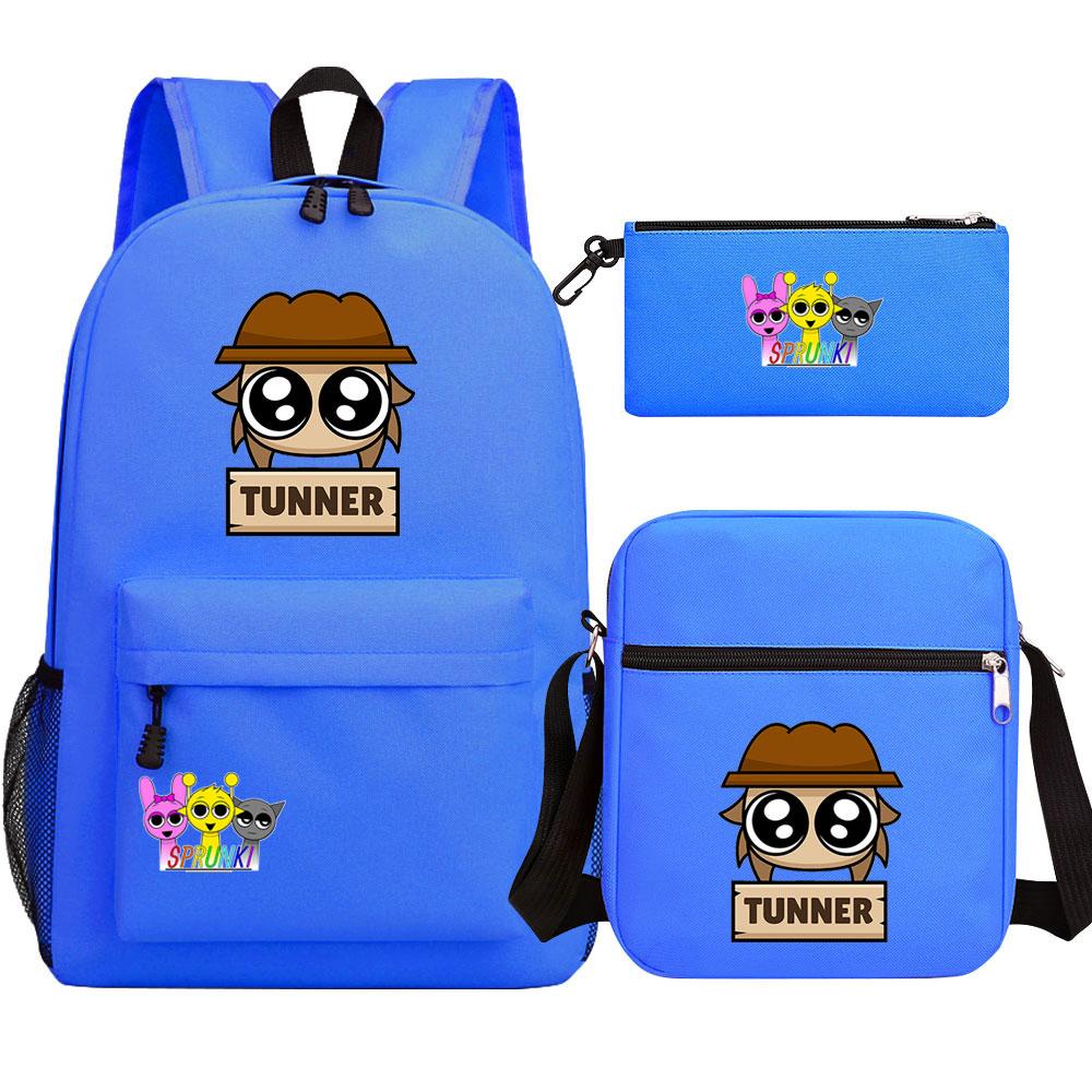 Mayoulove Sprunki Backpack Cute Design Lightweight Durable for School Adventures-Mayoulove