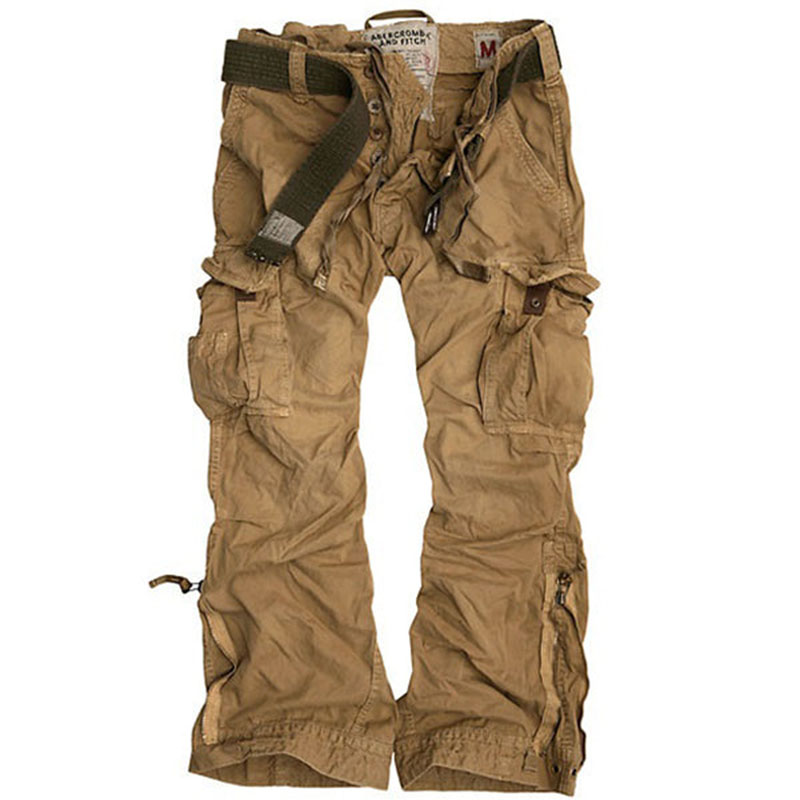 Men&rsquo;s Vintage 100% Cotton Heavy Cargo Pants