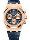 Rose Gold 904L Steel Blue Dial - Automatic Watch - 41mm