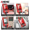 9999 Counts Capacitance Auto Range True RMS NCV LED Digital Multimeter (Red)
