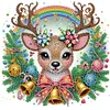 Diamond Painting-DIY Crystal Rhinestone Xmas Bear