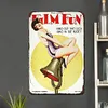 《Pilot Girls》 - Vintage Metal Signs(8*12Inch)-Pin-up-girls