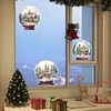 6pcs DIY Xmas Crystal Ball Diamond Painting Stickers for Home Decor