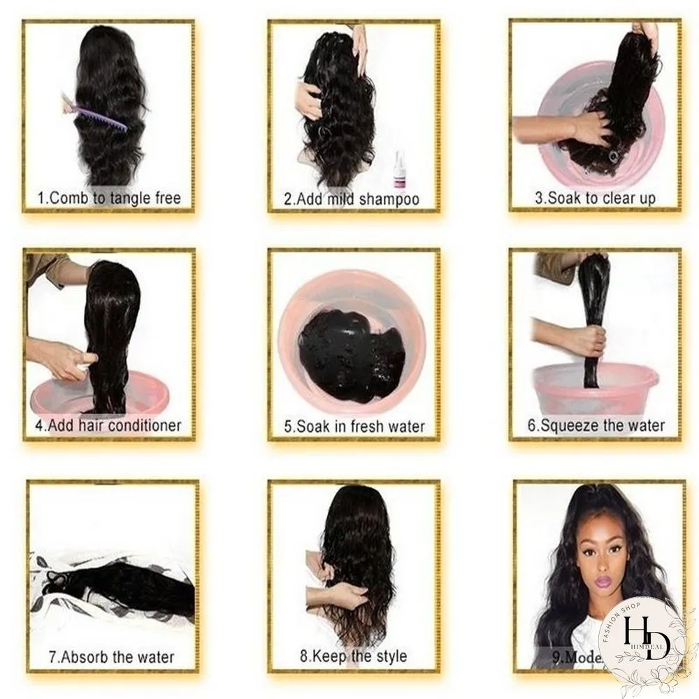 Wig Hot Chemical Fiber Fluffy Small Curl Wig Female Wigs Hair Ponytail
