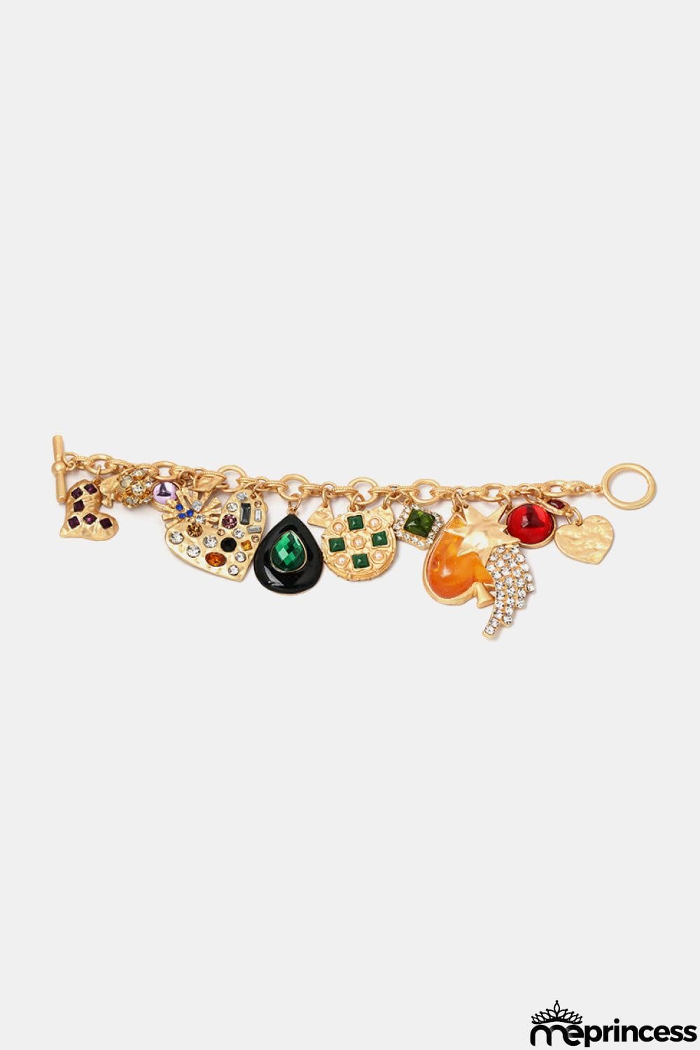 Multi Charm Resin Bracelet