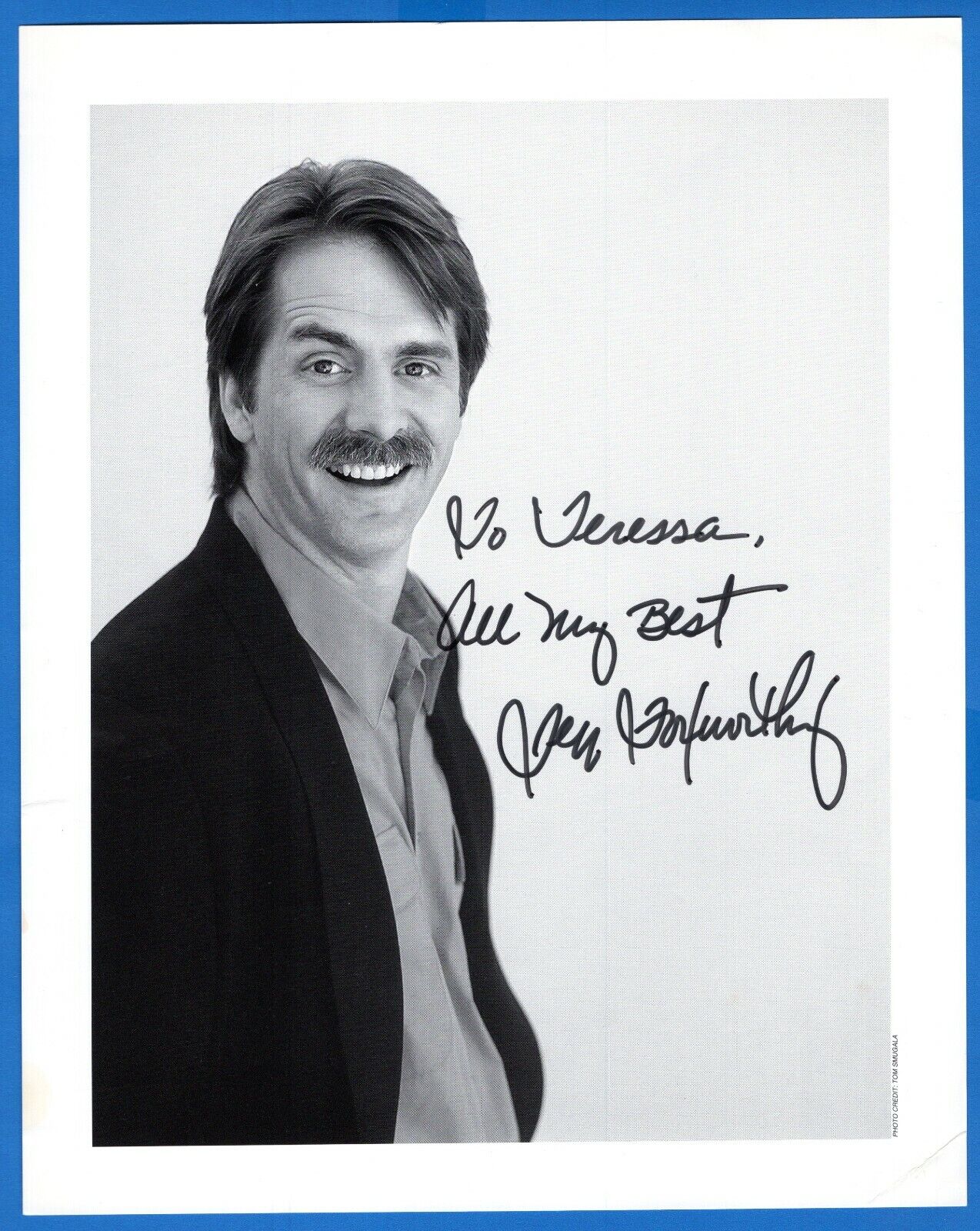 Jeff Foxworthy Comedian Actor Hand Signed Autograph 8x10 Photo Poster painting