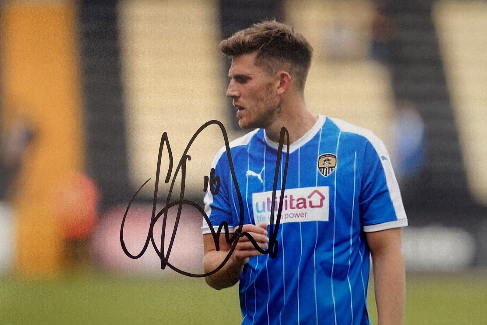 Shaun Brisley Genuine Hand Signed Notts County 6X4 Photo Poster painting 2