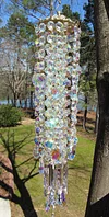 Aurora Crystal Wind Chimes Garden/Home Decor