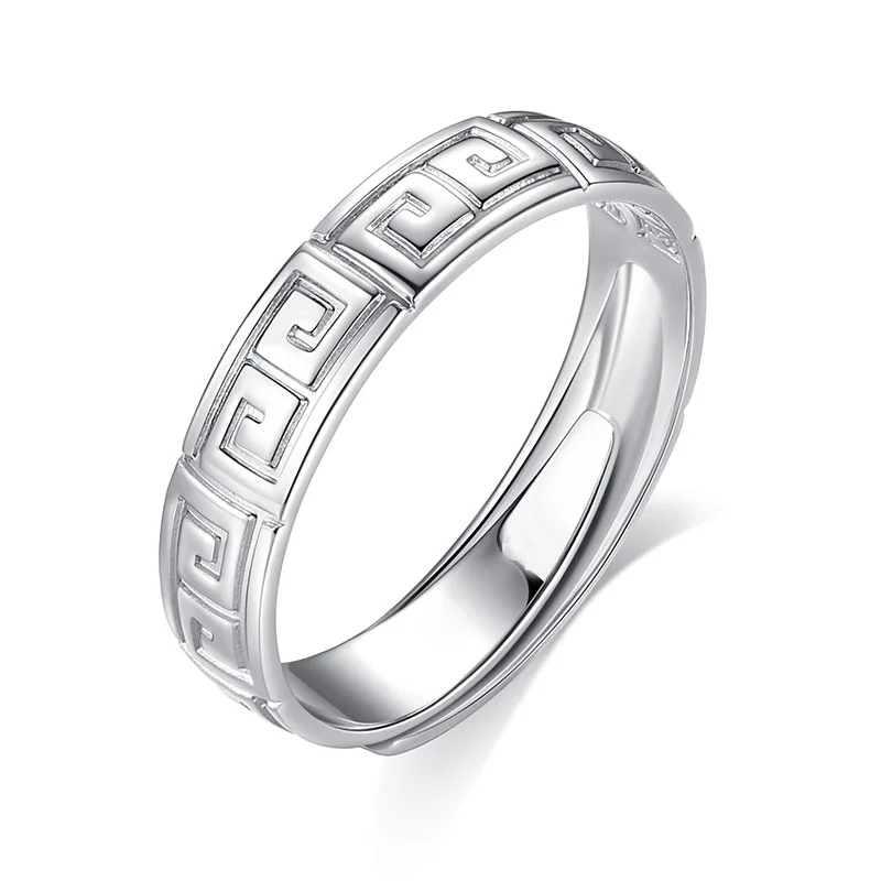 Men's Roman character ring