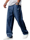 Men's Breathable Linen And Cotton Loose Sports Trousers