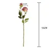 Autumn Vibe 2 Heads Burn Edge Stem Rose Artificial Flower