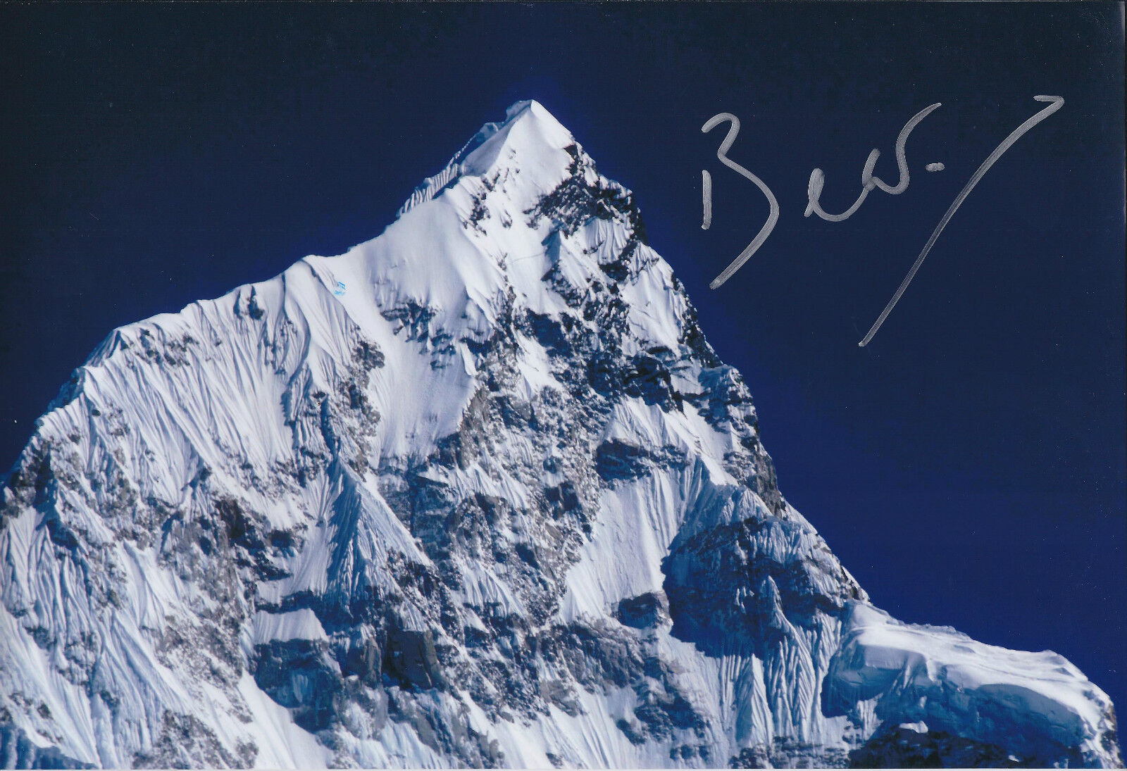 Bear GRYLLS SIGNED Autograph Photo Poster painting AFTAL COA EVEREST Explorer British ADVENTURER