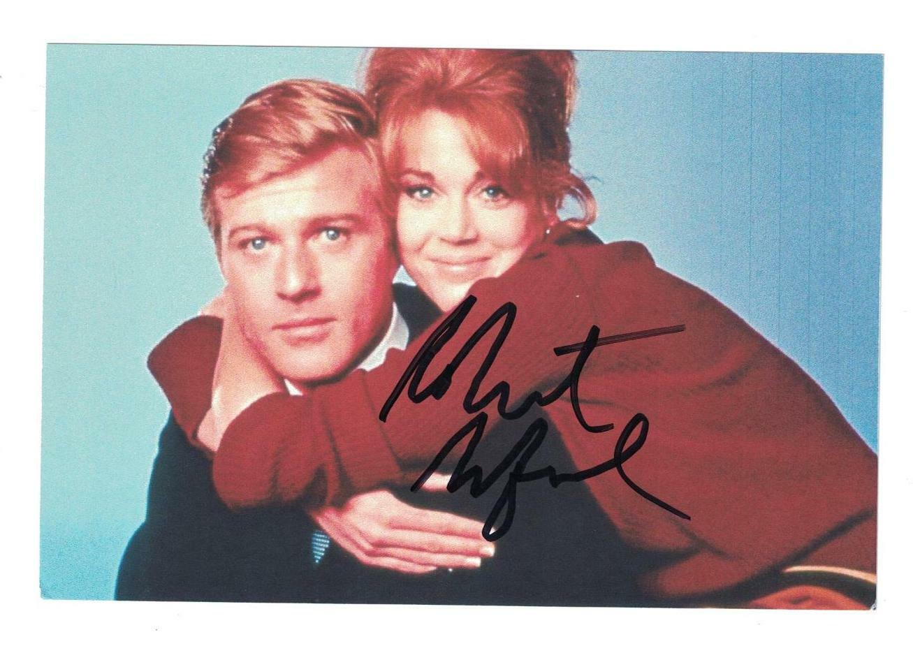 Robert Redford Signed Autographed 4 x 6 Photo Poster painting Actor B