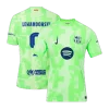 LEWANDOWSKI #9 Barcelona Third Away Authentic Soccer Jersey 2024/25- UCL（Spotify Logo Without Text）