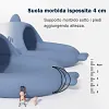 Gioiacombo&trade; Nuove pantofole Shark sfumate antiscivolo con suola spessa