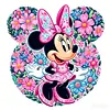 Floral Minnie-14CT Stamped Cross Stitch 40*40cm tapestrymarket