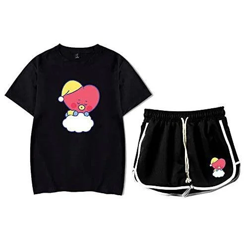 BT21 Dream Baby T-shirt Shorts Suit