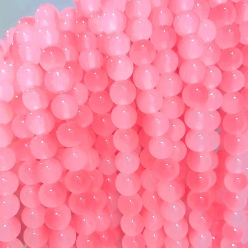 300 Pcs/Package  Glass Solid Color Beads