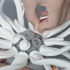 Desktop Mechanical Flower Kinetic Sculpture - 3D Printed DIY Creative Desktop Ornaments