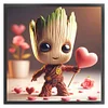 Groot-11CT Stamped Cross Stitch 40*40cm/15.75*15.75in