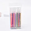 12/24/36/48/60 Colors 0.8mm Shimmer Neon Gel Pen Refill School Season Student Office Stationery Painting Highlighter