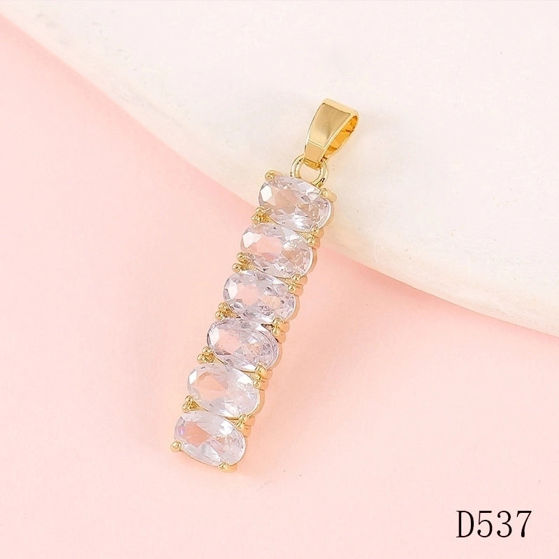 1 Piece Copper Fruit Bow Knot Pendant