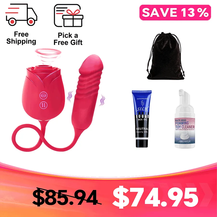 Rose Mary Clit Suction & G-Spot Dual Stimulator  2026 New Model,  Ultra-Quiet