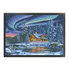 Romantic Snow Scene - 9CT Full Beaded Cross Stitch Kit(73x55cm)