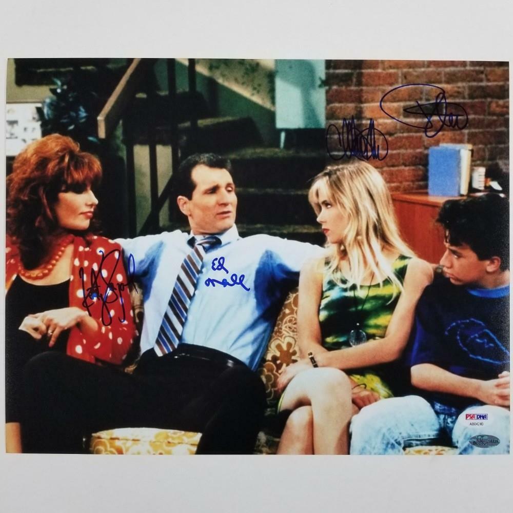 Married With Children Cast signed 11x14 Photo Poster painting #4 O'Neill Sagal Applegate B ~ PSA