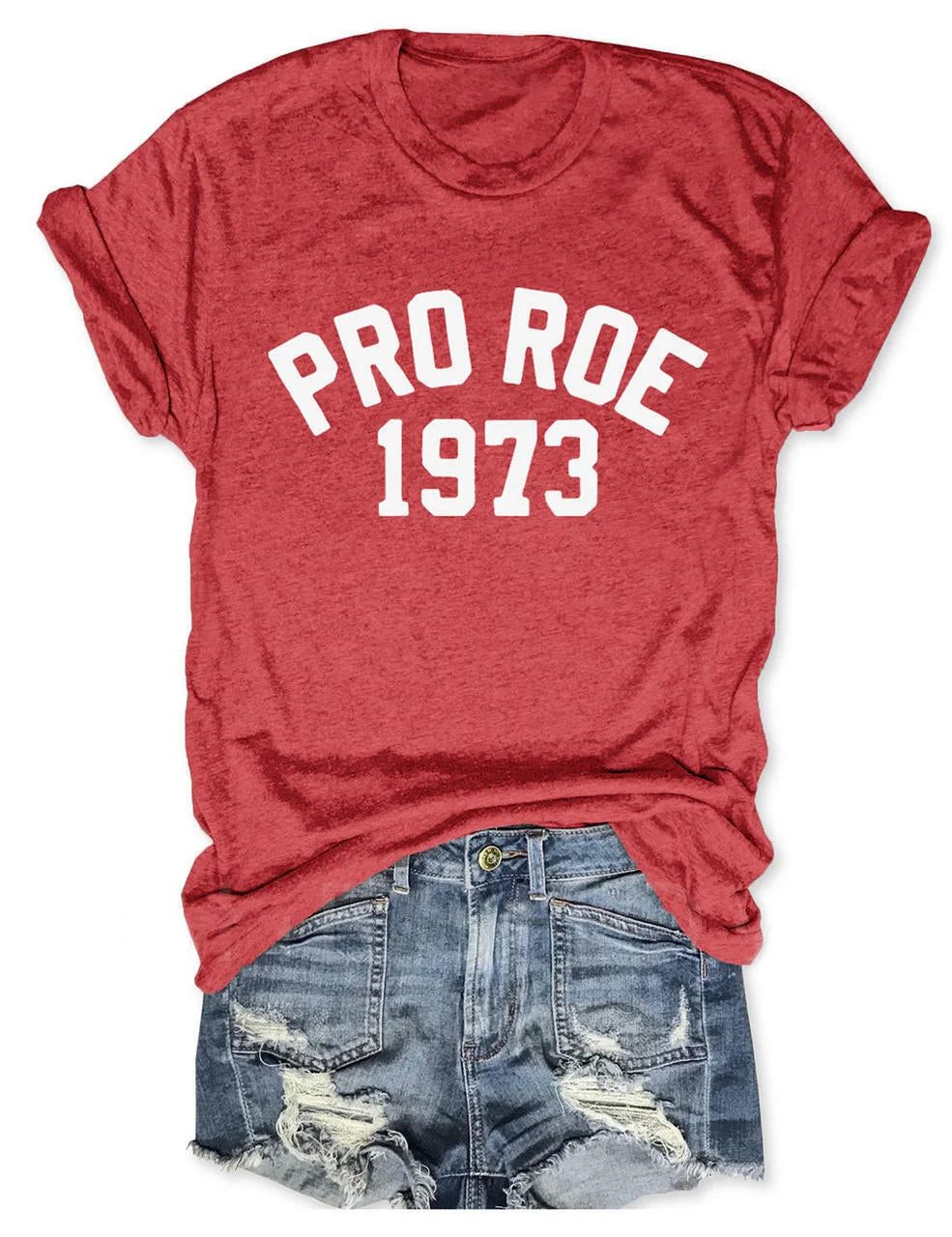 Pro Roe 1973 Red Tee
