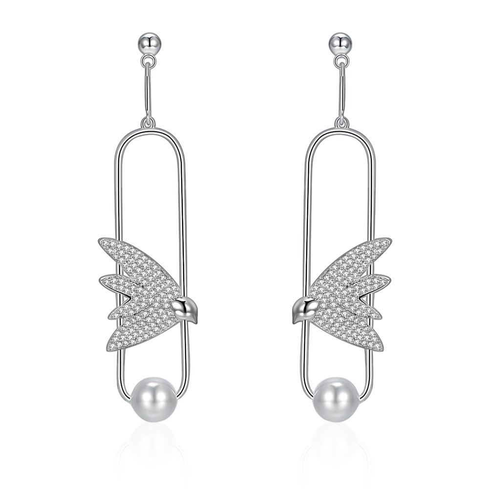 Crystal  Fashion Swallow Earrings