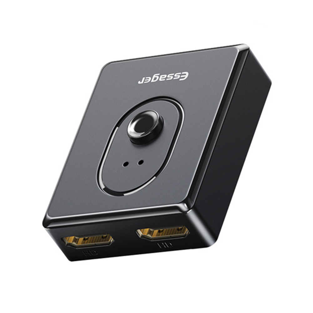 

Essager HDMI-compatible Switcher 4K Bi-Direction 1x2/2x1 Converter Splitter, 501 Original