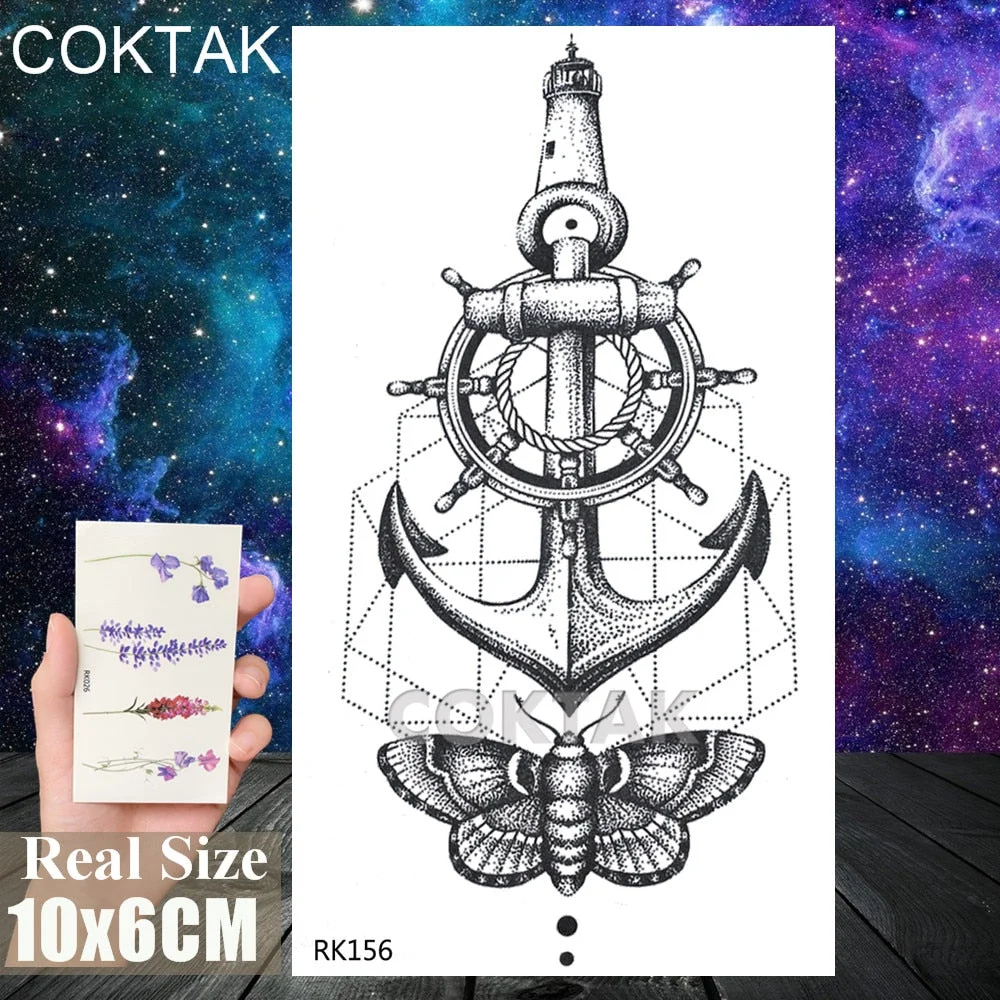 Watercolor Flower Beauty Temporary Tattoos Sticker For Women Body Art Arm Tatoos Waterproof Tattoo Paper Fake Jewelry Tatoos