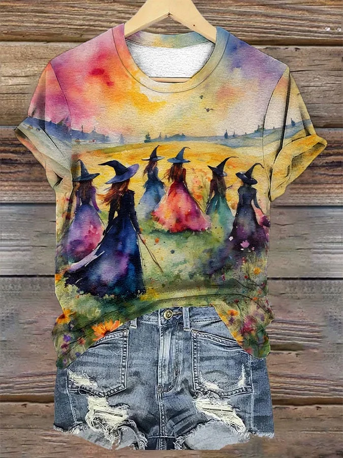 🔥Buy 3 Get 10% Off🔥Women's Midsummer Witches Gather T-Shirt