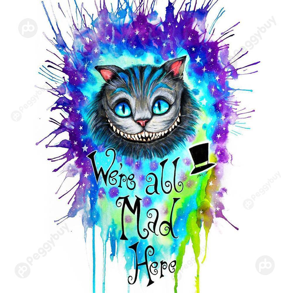 

30*40CM Paint By Numbers-Funny Cat, 501 Original