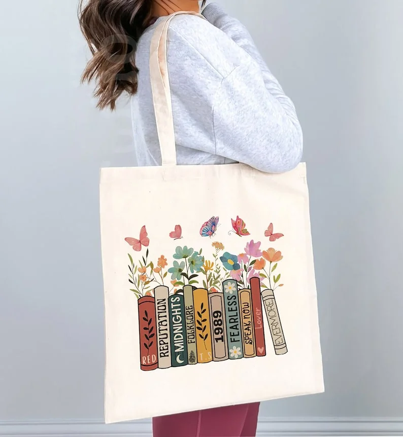 _Gift_Books As A Album Book Reader Tote Bag