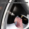 8Pcs Slotted Head Valve Stem Caps Leak-proof Car Tire Tool Cap Auto Repair Parts