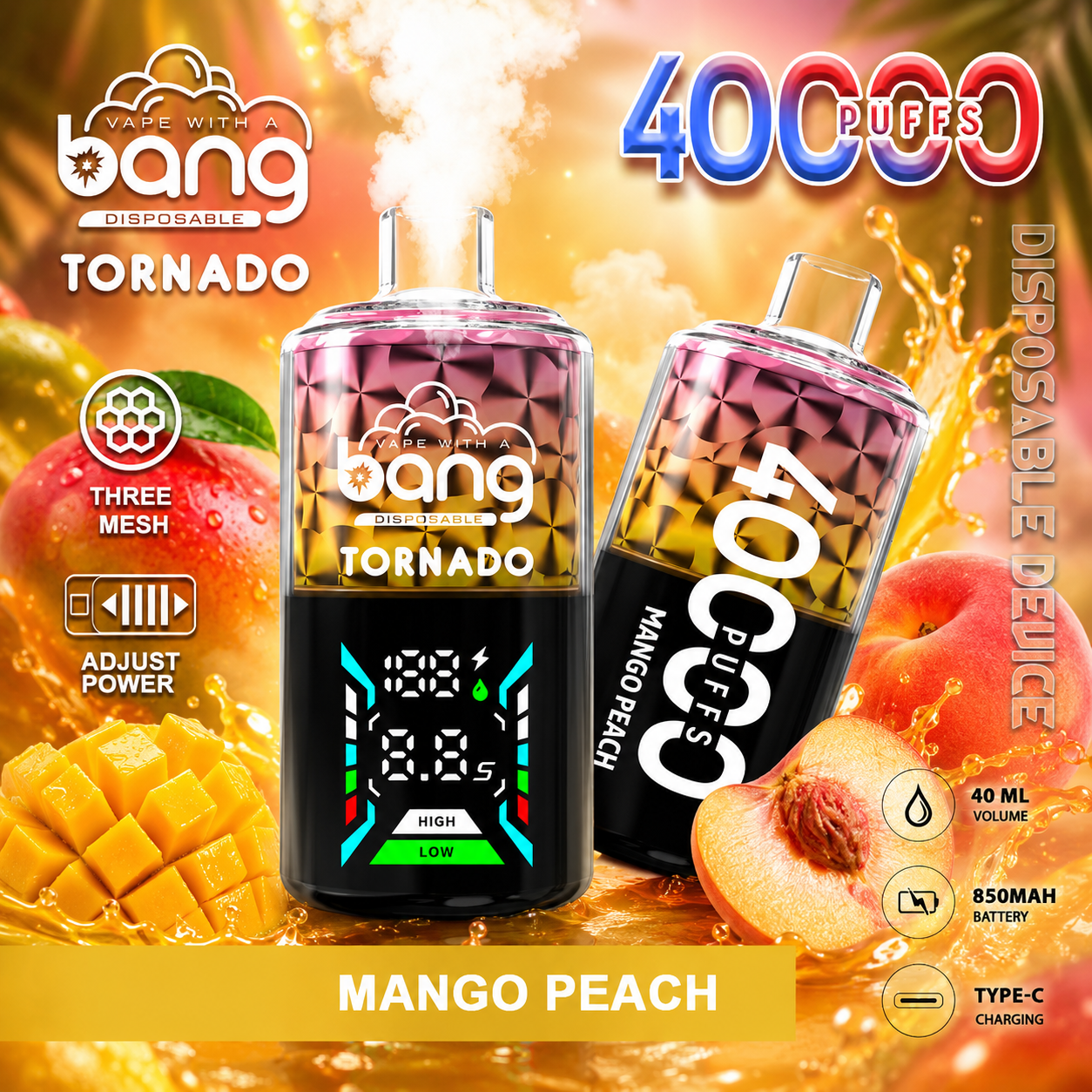 Bang Tornado 40K Vape | 40000 Puffs mysite fumotvapeshop