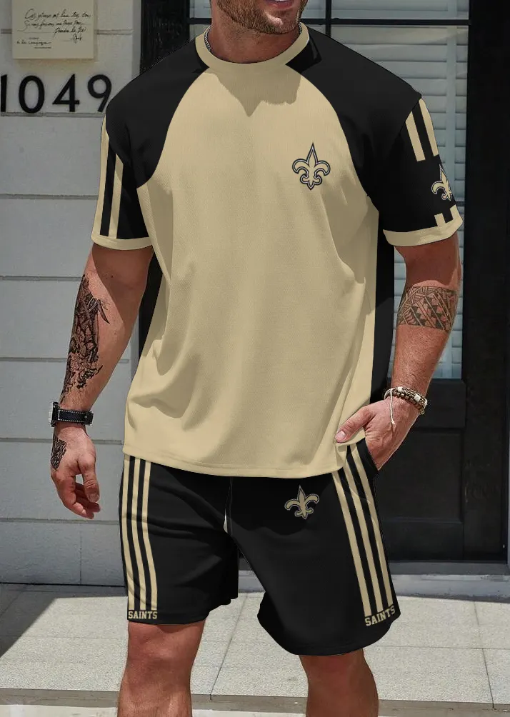New Orleans Saints Limited Edition Top And Shorts Two-Piece Suits